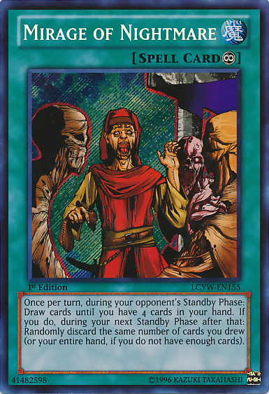 Mirage of Nightmare [LCYW-EN155] Secret Rare | Play N Trade Winnipeg