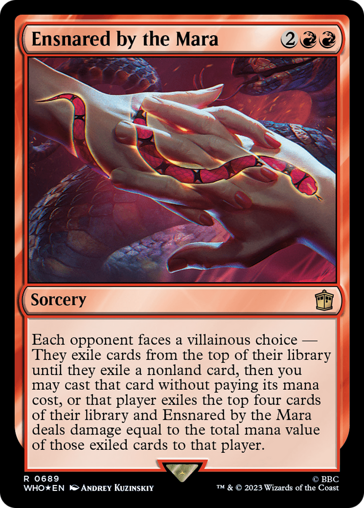 Ensnared by the Mara (Surge Foil) [Doctor Who] | Play N Trade Winnipeg