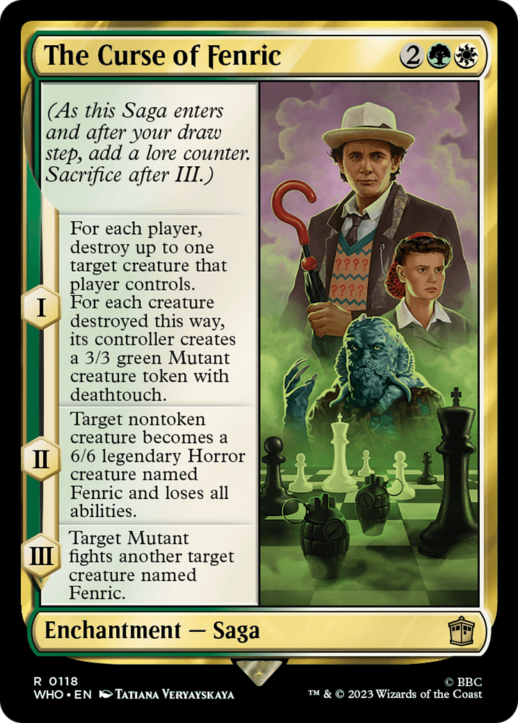 The Curse of Fenric [Doctor Who] | Play N Trade Winnipeg