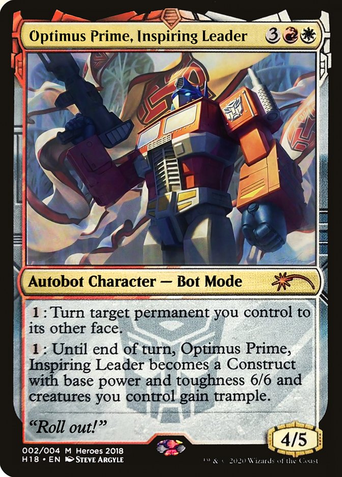 Optimus Prime, Inspiring Leader [Heroes of the Realm 2018] | Play N Trade Winnipeg