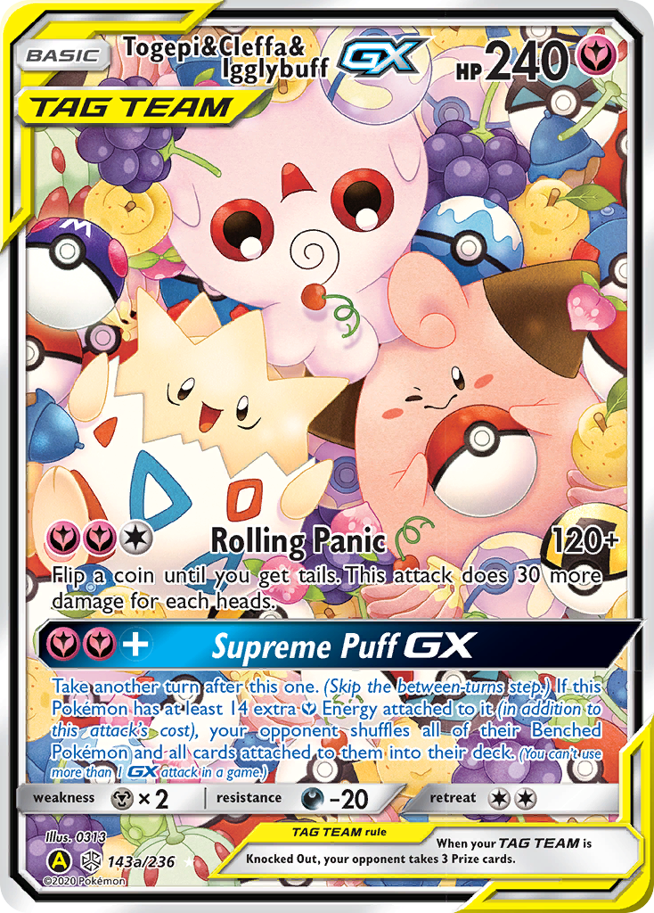 Togepi & Cleffa & Igglybuff GX (143a/236) [Alternate Art Promos] | Play N Trade Winnipeg