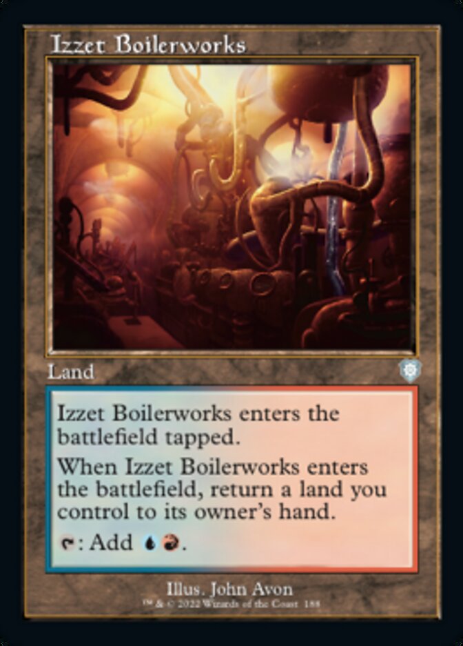 Izzet Boilerworks (Retro) [The Brothers' War Commander] | Play N Trade Winnipeg