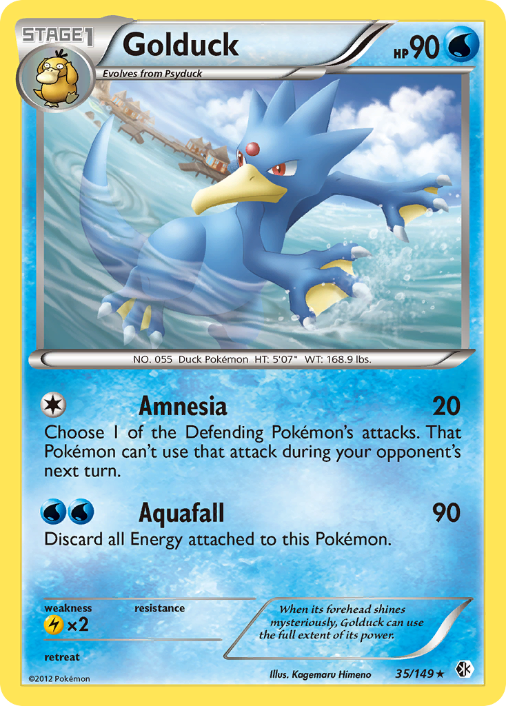 Golduck (35/149) [Black & White: Boundaries Crossed] | Play N Trade Winnipeg