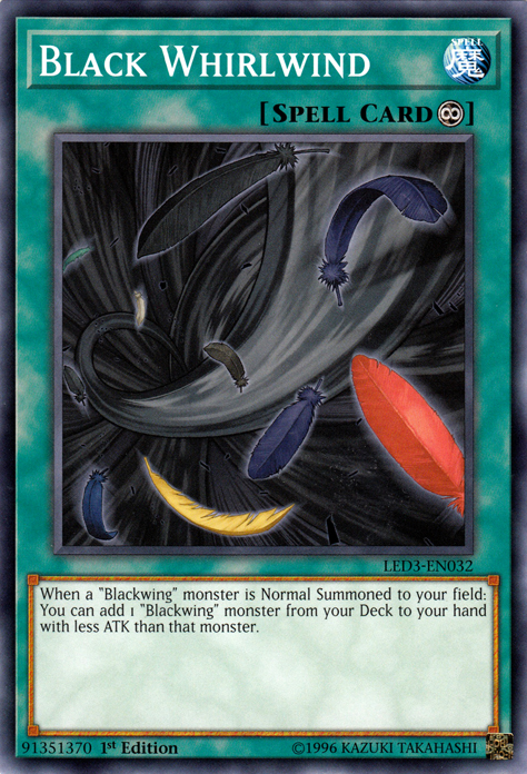 Black Whirlwind [LED3-EN032] Common | Play N Trade Winnipeg