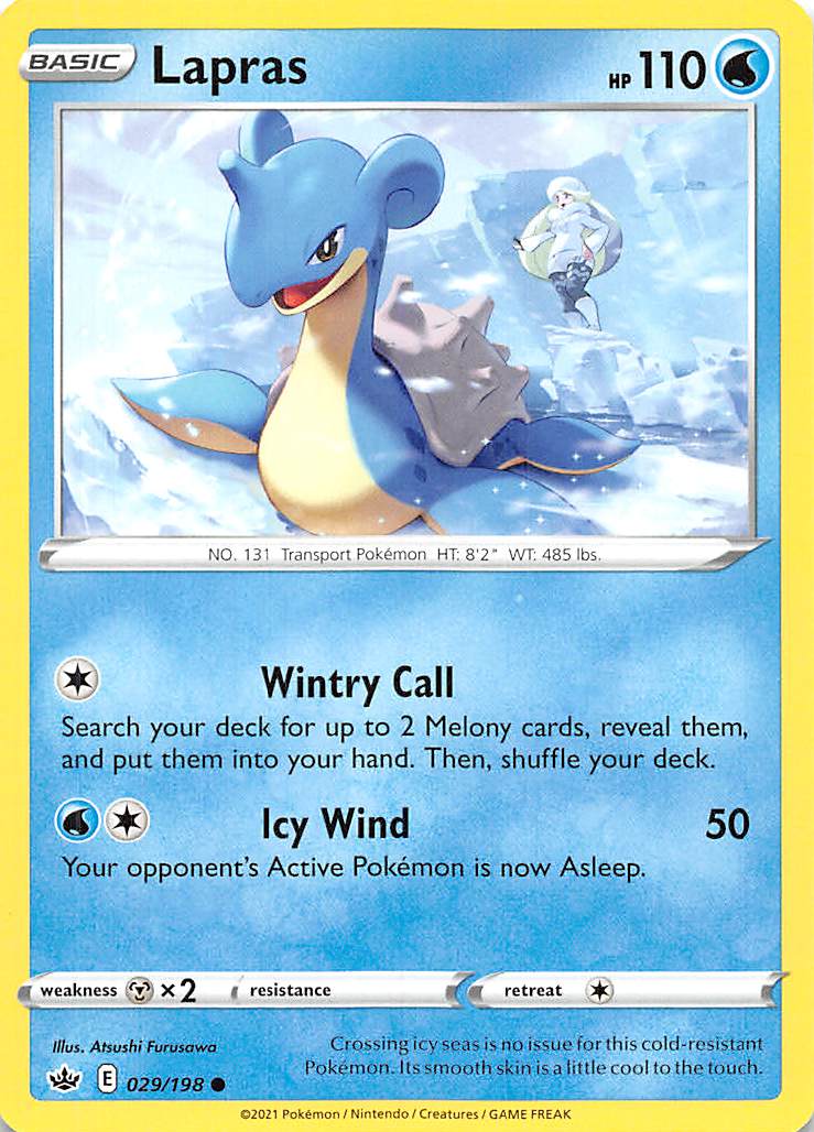 Lapras (029/198) [Sword & Shield: Chilling Reign] | Play N Trade Winnipeg