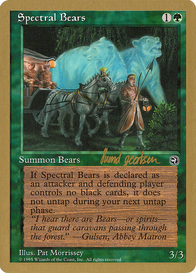 Spectral Bears (Svend Geertsen) [World Championship Decks 1997] | Play N Trade Winnipeg