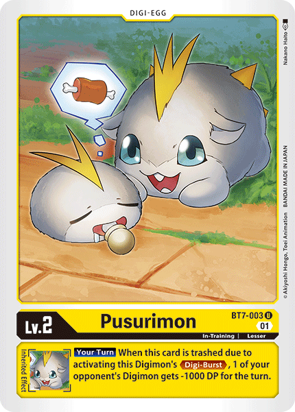 Pusurimon [BT7-003] [Next Adventure] | Play N Trade Winnipeg