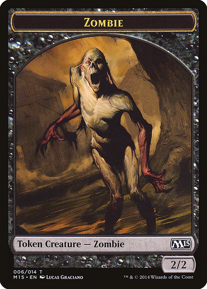 Zombie [Magic 2015 Tokens] | Play N Trade Winnipeg