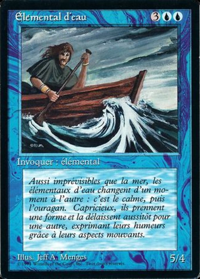 Water Elemental [Foreign Black Border] | Play N Trade Winnipeg