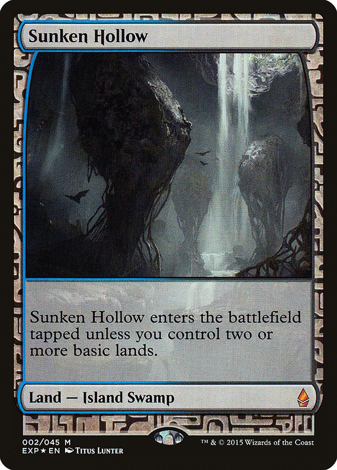 Sunken Hollow [Zendikar Expeditions] | Play N Trade Winnipeg