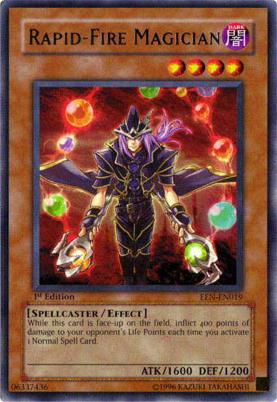 Rapid-Fire Magician [EEN-EN019] Rare | Play N Trade Winnipeg