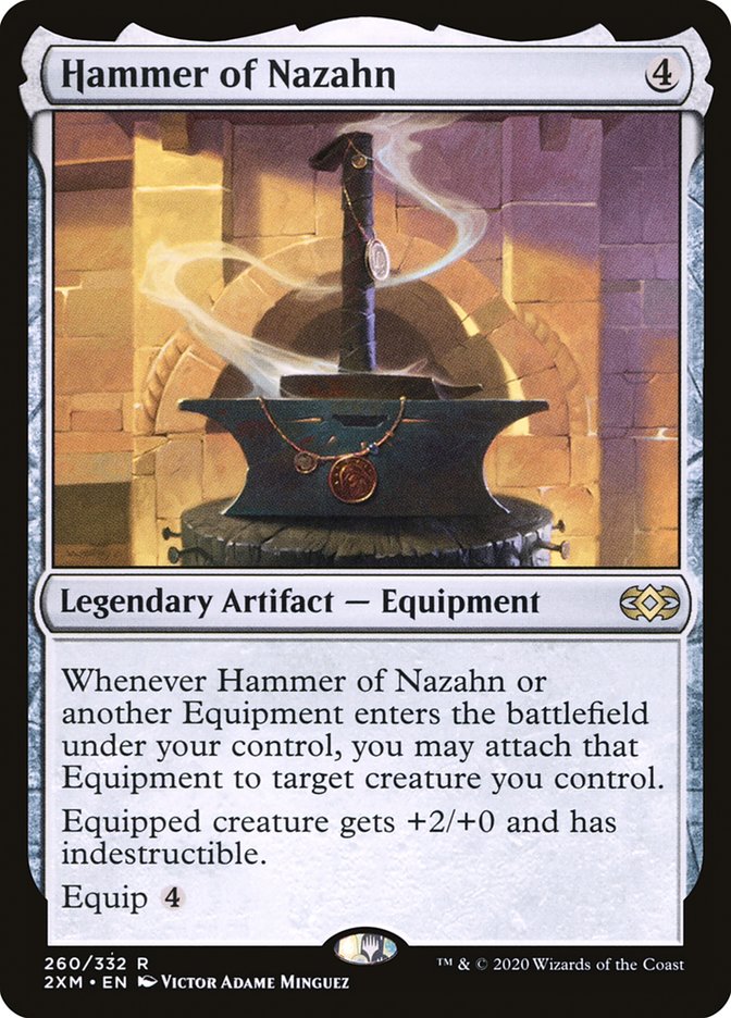Hammer of Nazahn [Double Masters] | Play N Trade Winnipeg