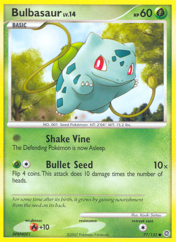 Bulbasaur (77/132) [Diamond & Pearl: Secret Wonders] | Play N Trade Winnipeg