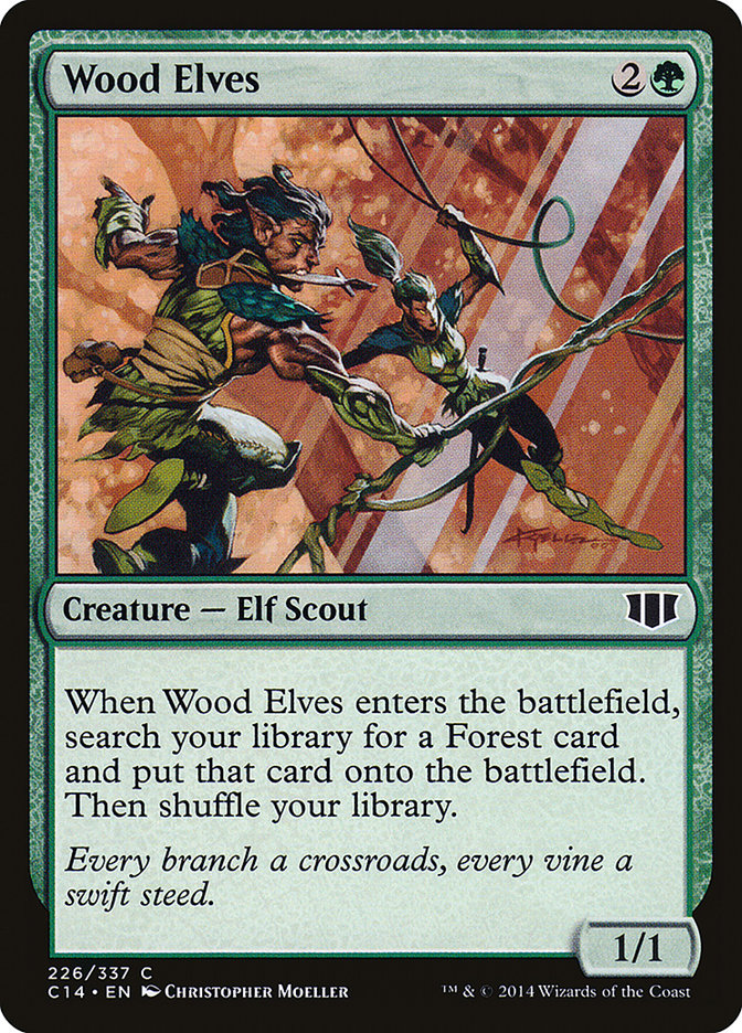 Wood Elves [Commander 2014] | Play N Trade Winnipeg