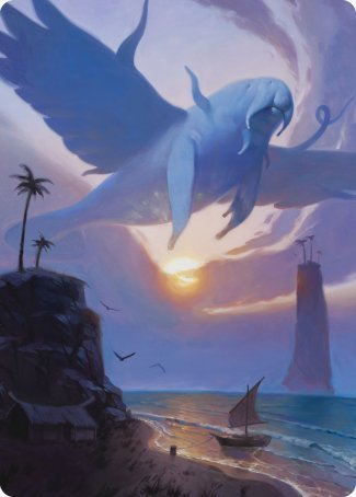 Aeromoeba Art Card [Modern Horizons 2 Art Series] | Play N Trade Winnipeg