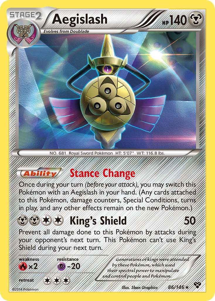 Aegislash (86/146) [XY: Base Set] | Play N Trade Winnipeg