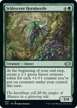 Iridescent Hornbeetle [Jumpstart 2022] | Play N Trade Winnipeg