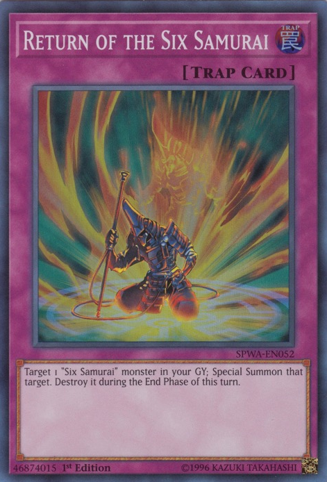 Return of the Six Samurai [SPWA-EN052] Super Rare | Play N Trade Winnipeg