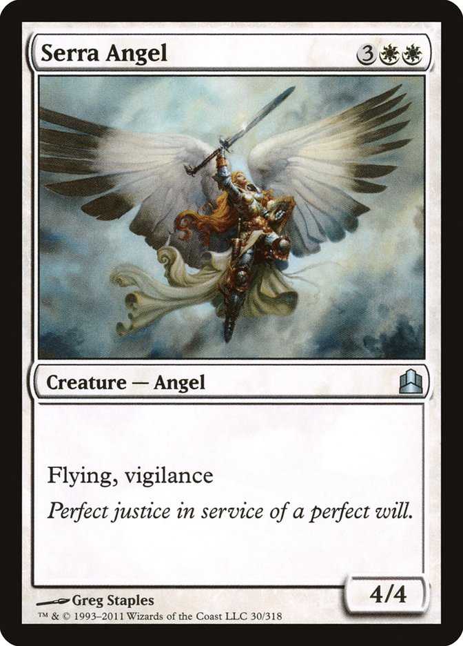 Serra Angel [Commander 2011] | Play N Trade Winnipeg