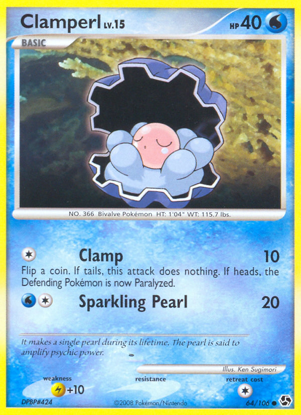 Clamperl (64/106) [Diamond & Pearl: Great Encounters] | Play N Trade Winnipeg