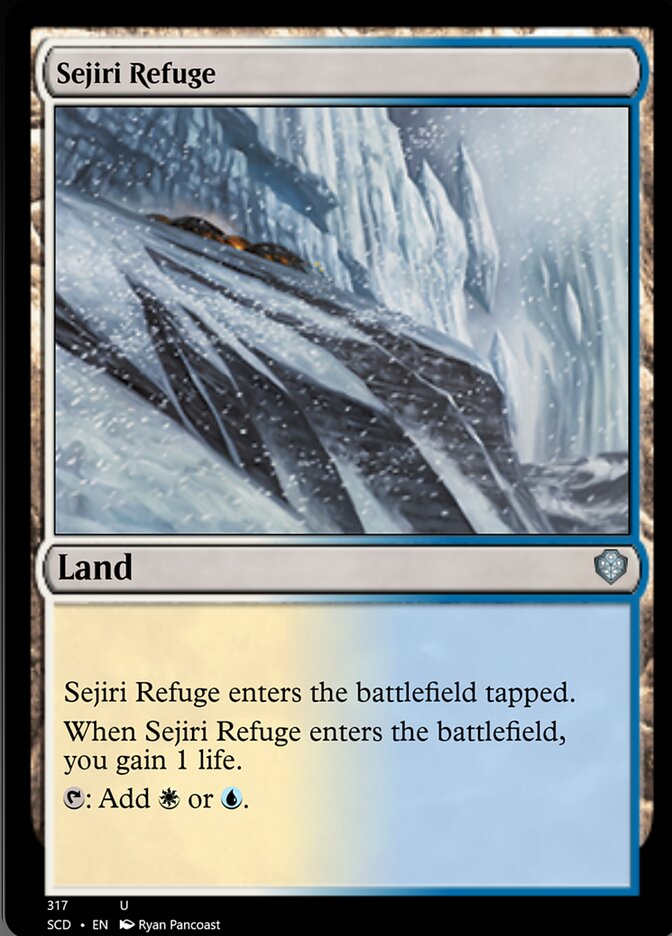 Sejiri Refuge [Starter Commander Decks] | Play N Trade Winnipeg
