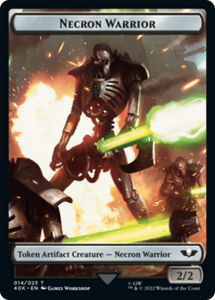 Necron Warrior // Insect [Universes Beyond: Warhammer 40,000 Tokens] | Play N Trade Winnipeg