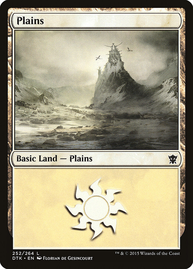 Plains (252) [Dragons of Tarkir] | Play N Trade Winnipeg
