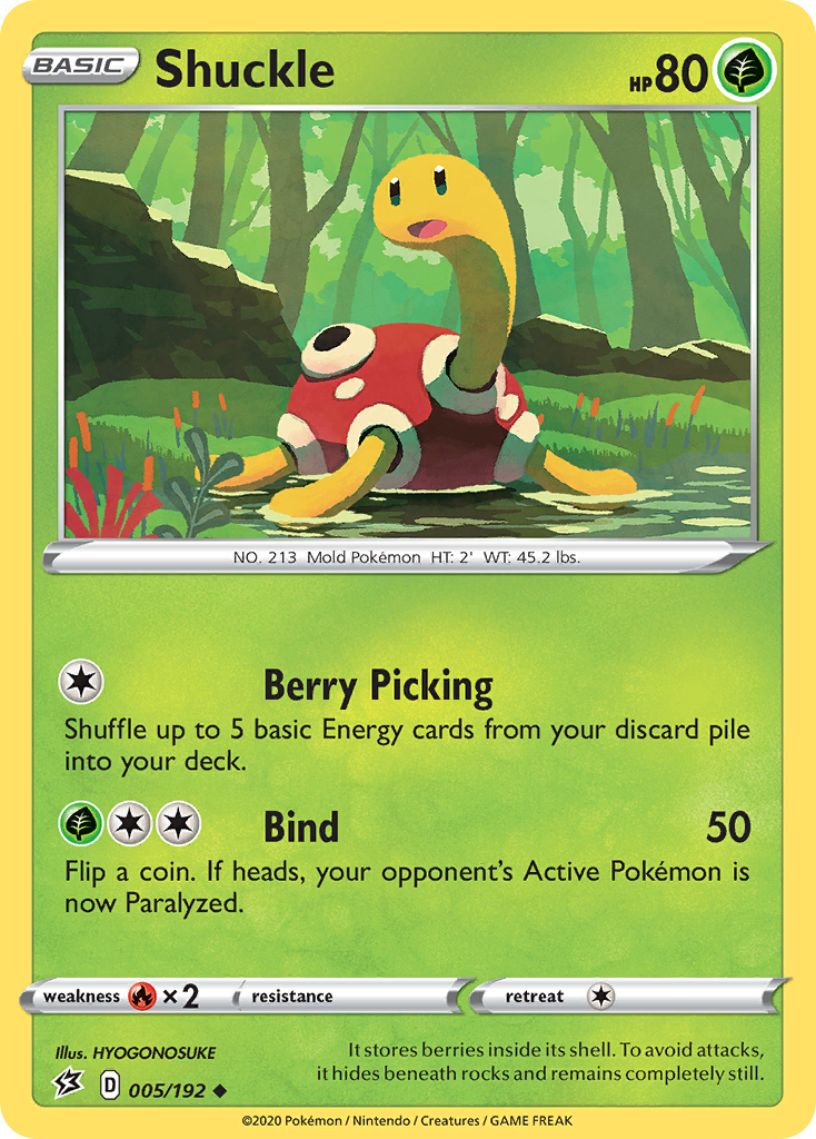 Shuckle (005/192) [Sword & Shield: Rebel Clash] | Play N Trade Winnipeg