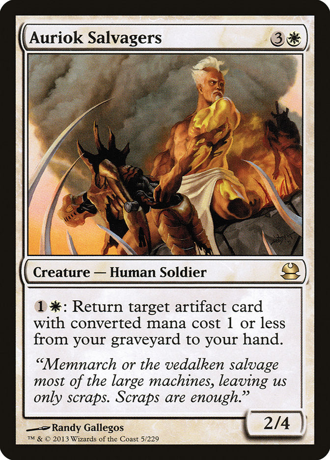 Auriok Salvagers [Modern Masters] | Play N Trade Winnipeg