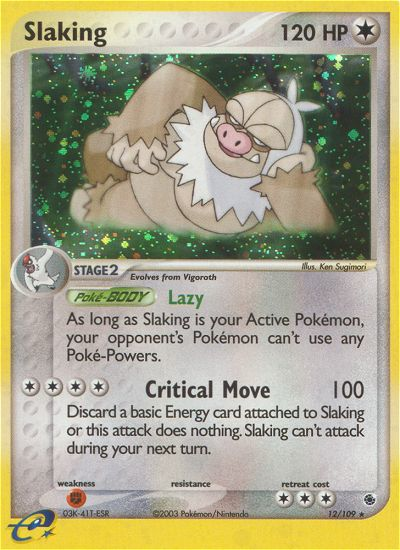 Slaking (12/109) [EX: Ruby & Sapphire] | Play N Trade Winnipeg