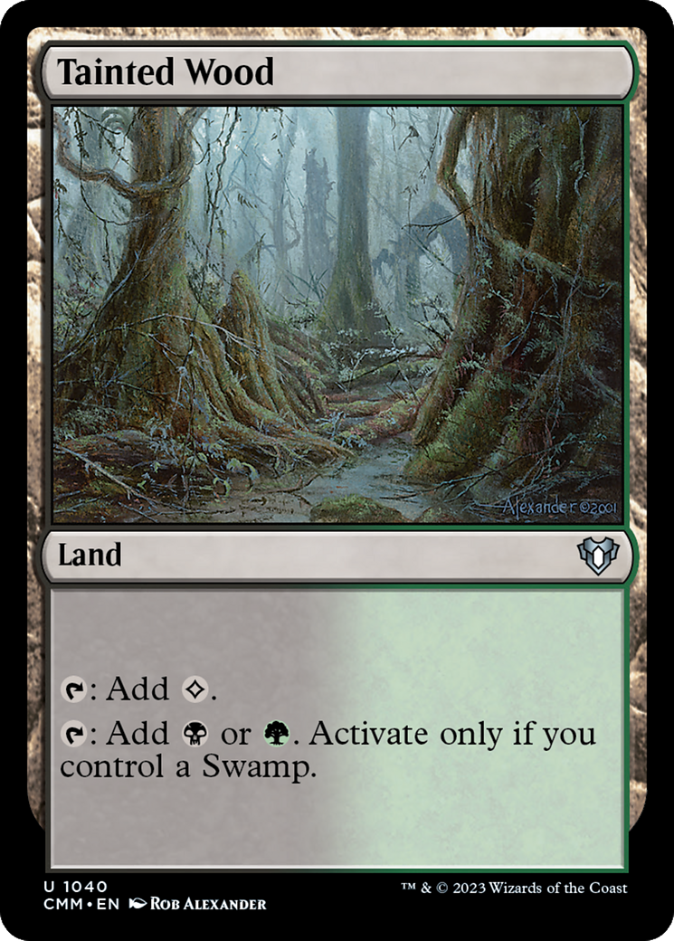 Tainted Wood [Commander Masters] | Play N Trade Winnipeg