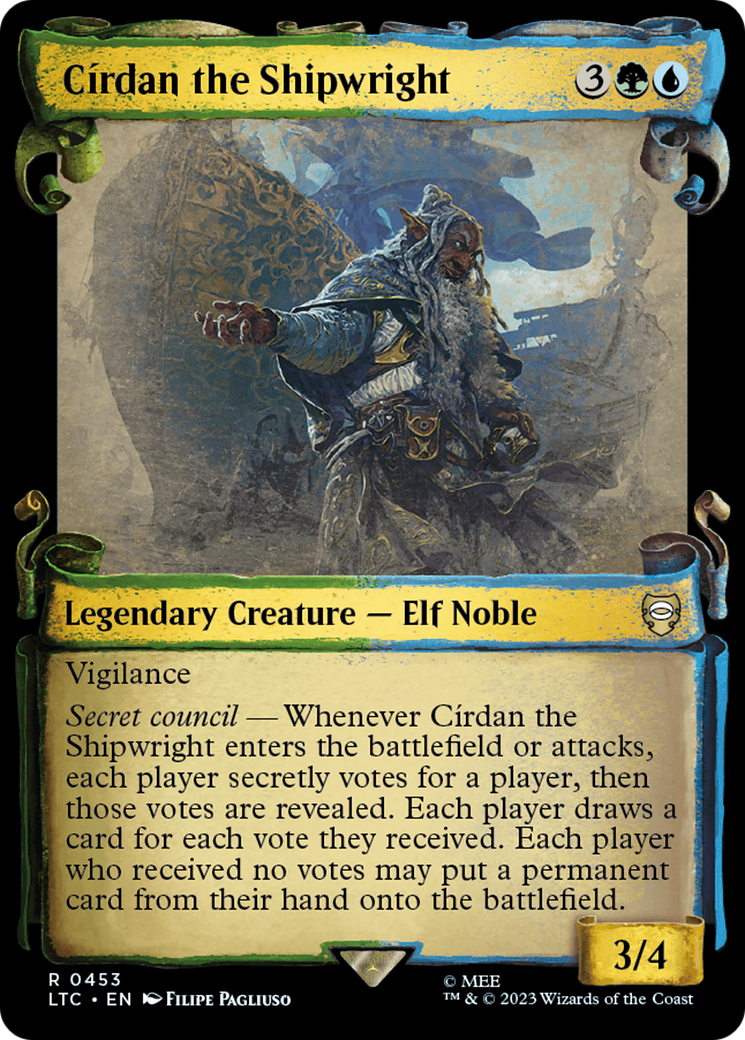 Cirdan the Shipwright [The Lord of the Rings: Tales of Middle-Earth Commander Showcase Scrolls] | Play N Trade Winnipeg