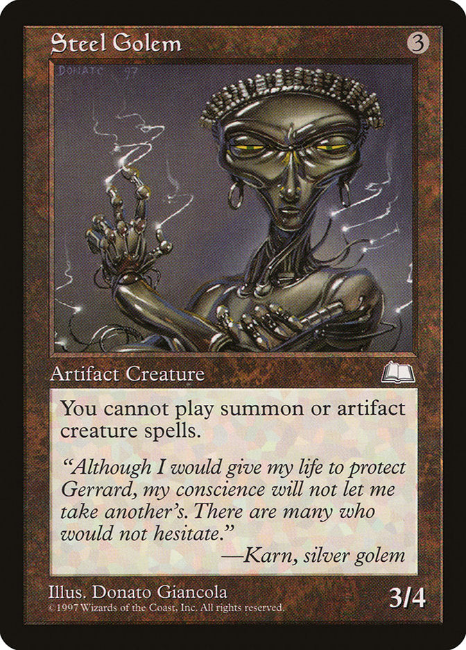 Steel Golem [Weatherlight] | Play N Trade Winnipeg
