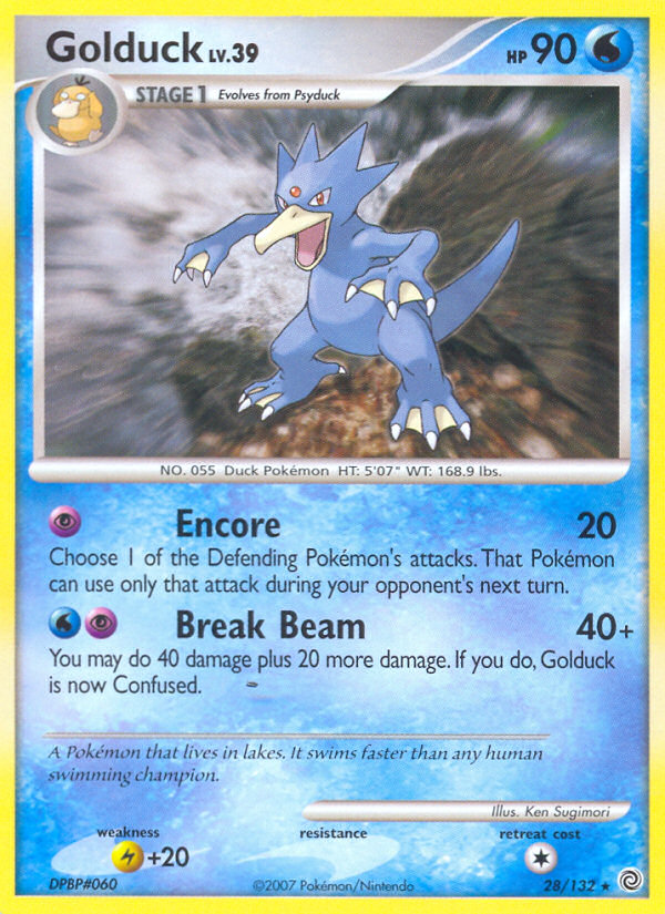 Golduck (28/132) [Diamond & Pearl: Secret Wonders] | Play N Trade Winnipeg