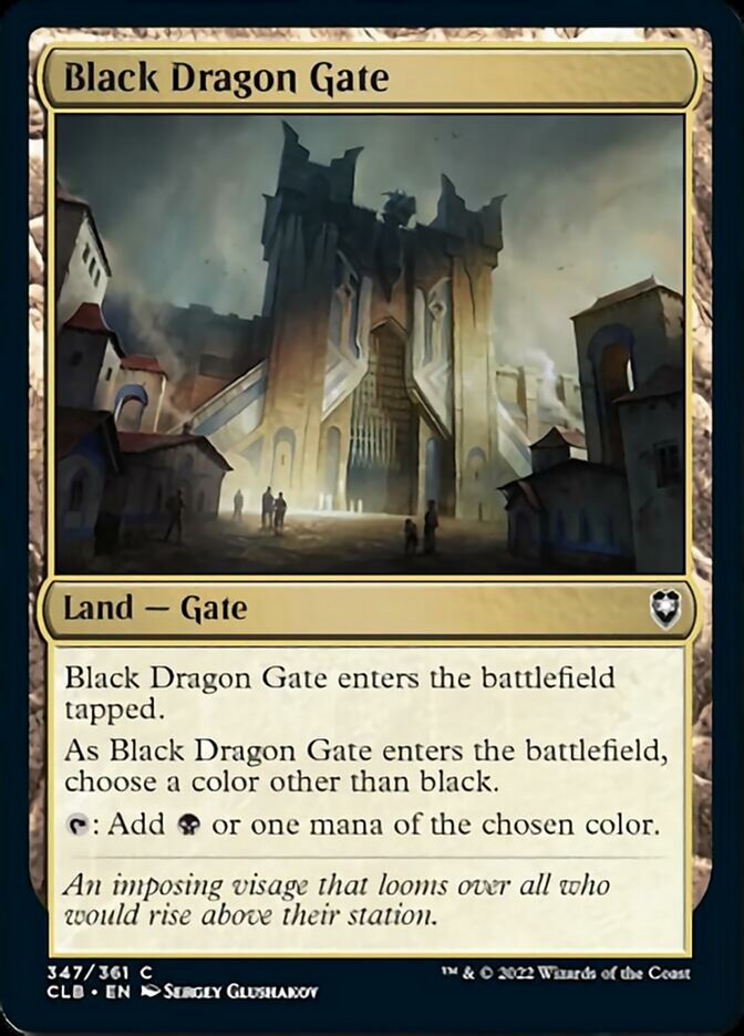 Black Dragon Gate [Commander Legends: Battle for Baldur's Gate] | Play N Trade Winnipeg