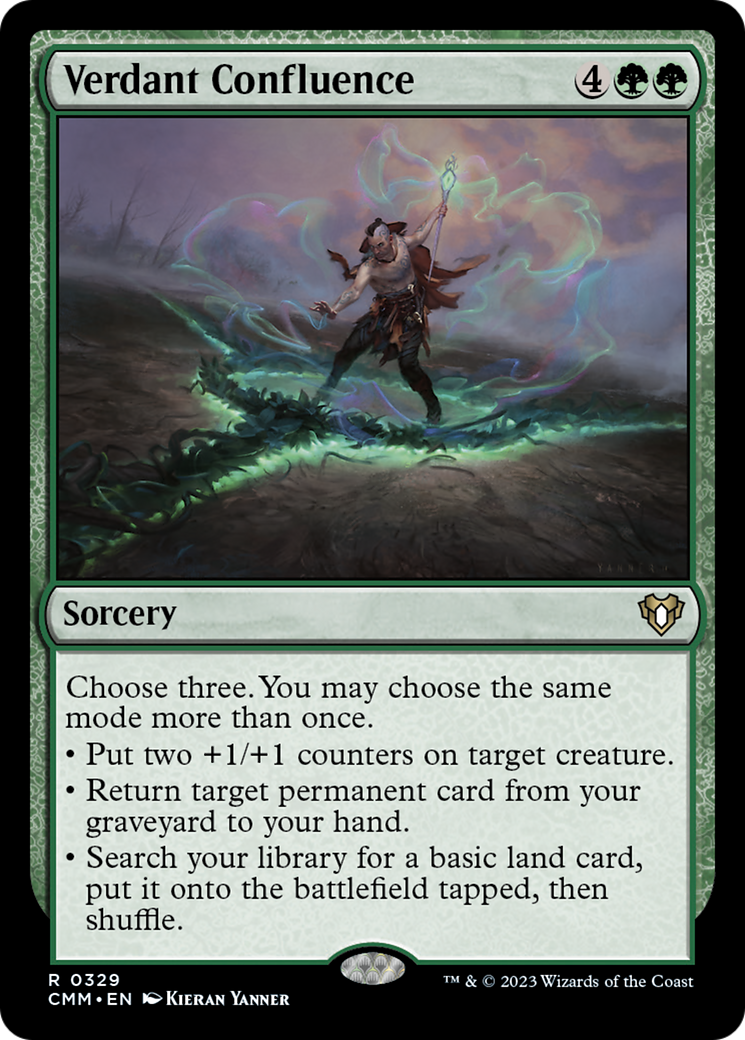 Verdant Confluence [Commander Masters] | Play N Trade Winnipeg