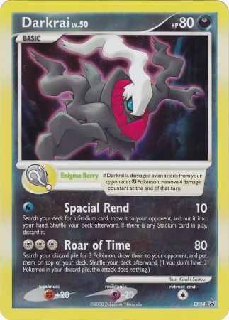 Darkrai (DP24) (Jumbo Card) [Diamond & Pearl: Black Star Promos] | Play N Trade Winnipeg