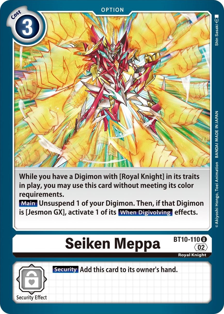 Seiken Meppa [BT10-110] [Xros Encounter] | Play N Trade Winnipeg