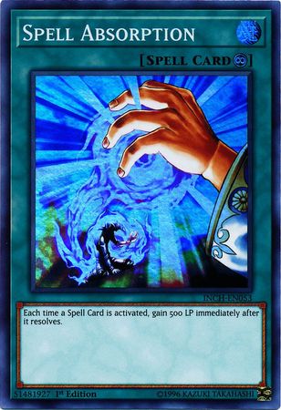 Spell Absorption [INCH-EN053] Super Rare | Play N Trade Winnipeg