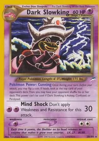 Dark Slowking (20/105) [Neo Destiny Unlimited] | Play N Trade Winnipeg