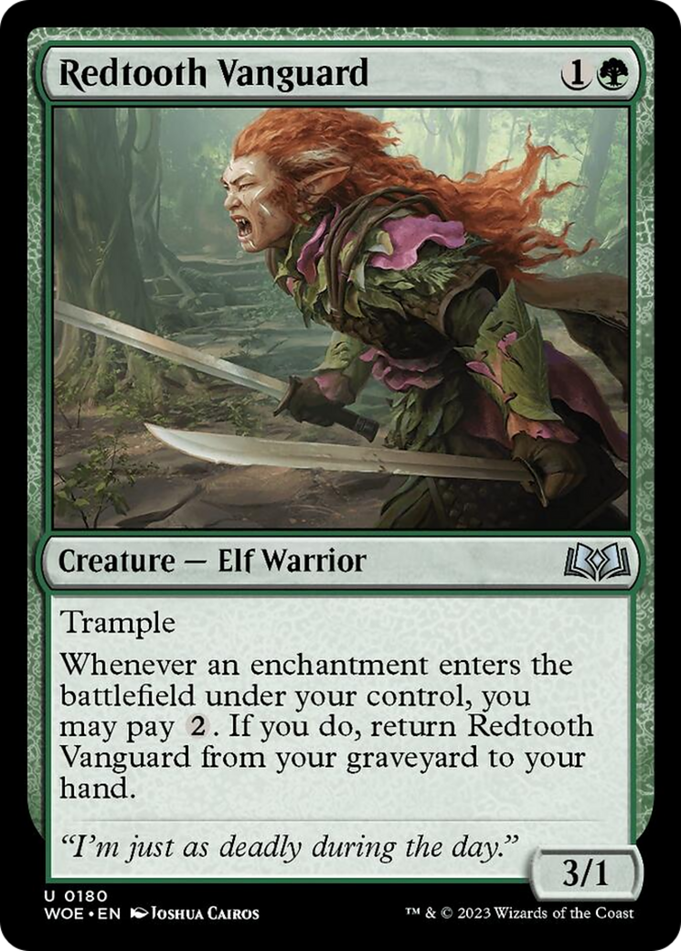 Redtooth Vanguard [Wilds of Eldraine] | Play N Trade Winnipeg