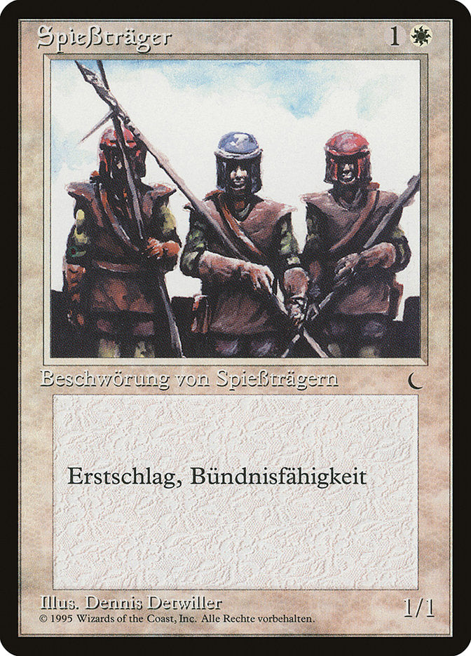 Pikemen (German) - "SpieBtrager" [Renaissance] | Play N Trade Winnipeg