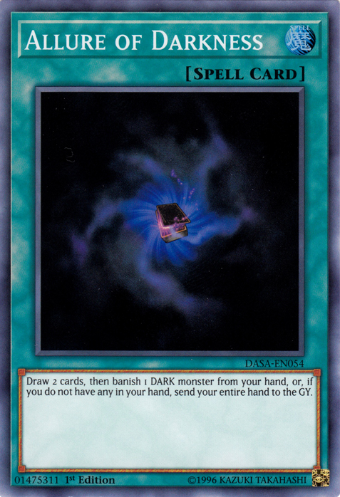 Allure of Darkness [DASA-EN054] Super Rare | Play N Trade Winnipeg