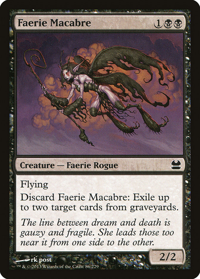 Faerie Macabre [Modern Masters] | Play N Trade Winnipeg