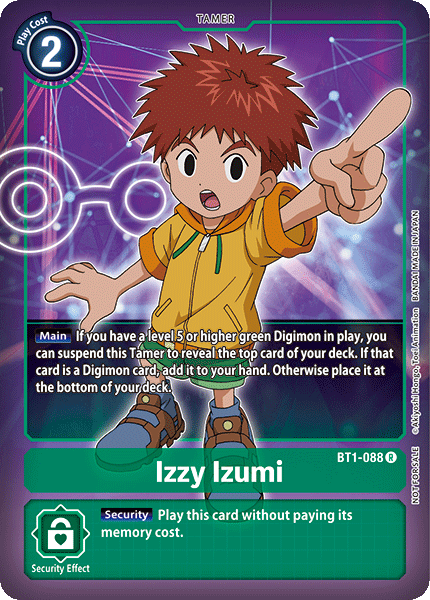 Izzy Izumi [BT1-088] (Buy-A-Box Promo) [Release Special Booster Ver.1.0 Promos] | Play N Trade Winnipeg