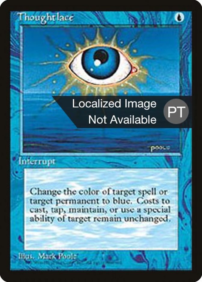 Thoughtlace [Fourth Edition (Foreign Black Border)] | Play N Trade Winnipeg