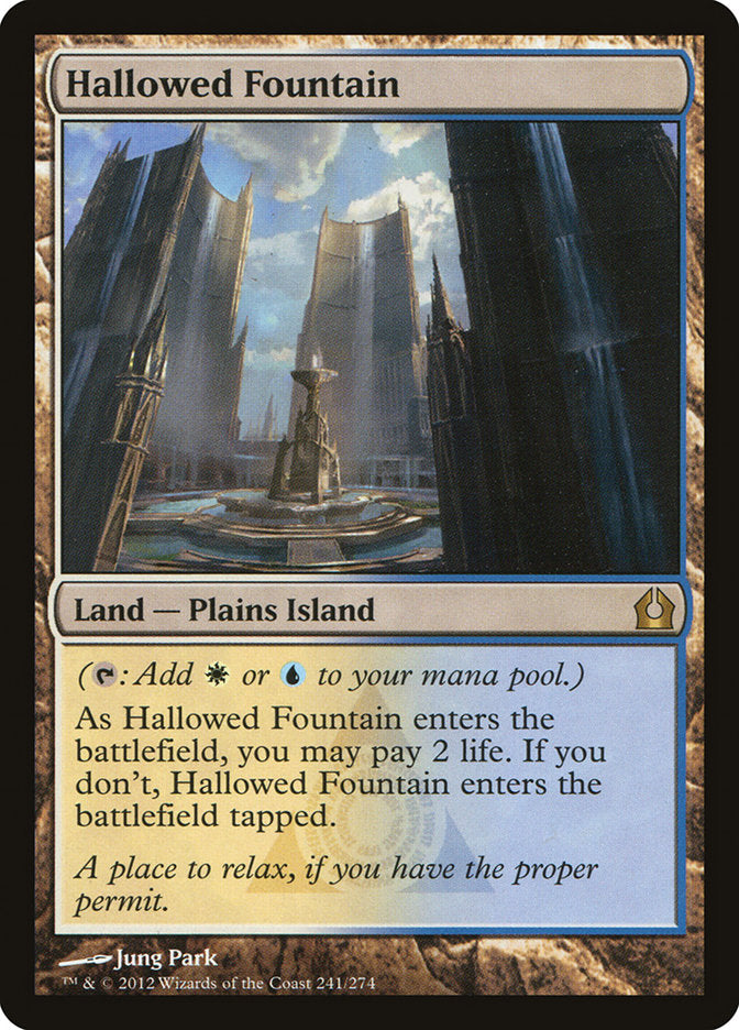 Hallowed Fountain [Return to Ravnica] | Play N Trade Winnipeg