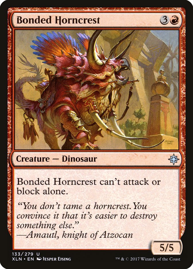 Bonded Horncrest [Ixalan] | Play N Trade Winnipeg