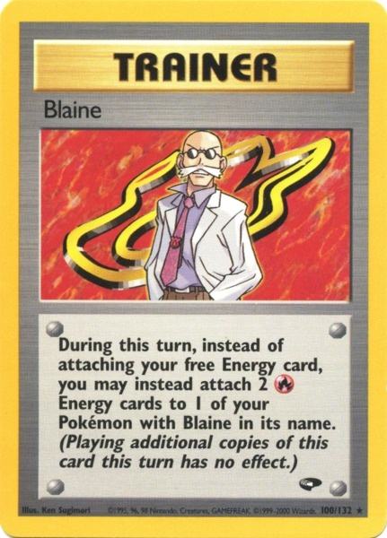 Blaine (100/132) [Gym Challenge Unlimited] | Play N Trade Winnipeg