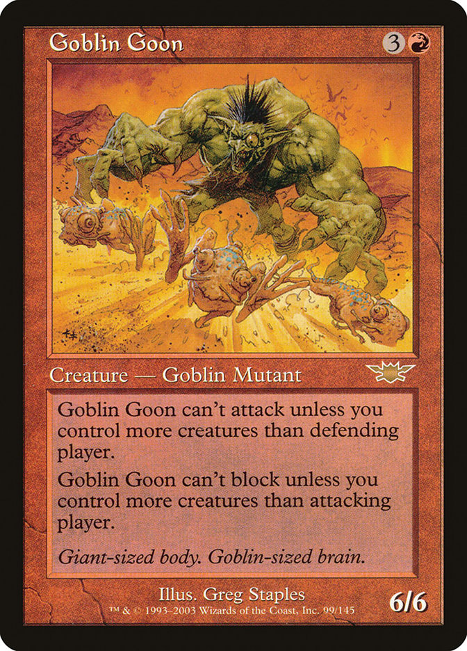 Goblin Goon [Legions] | Play N Trade Winnipeg